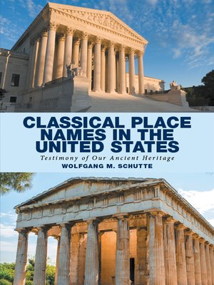 cover image of Classical Place Names in the United States